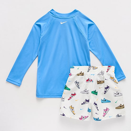Nike Little Boys UV Protection 2-pc. Rash Guard Set - JCPenney