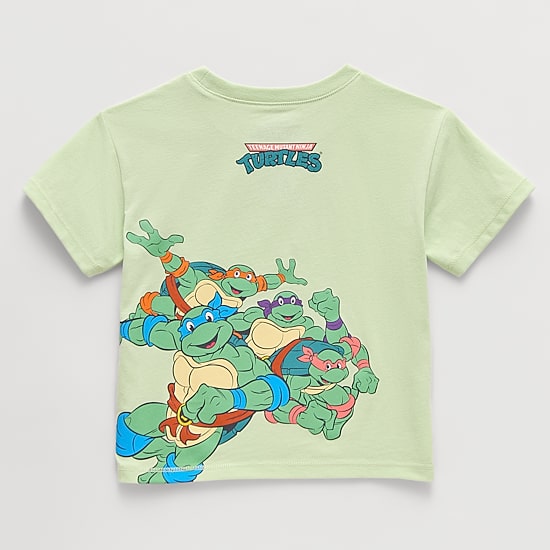 Grayson Little Toddler Boys Crew Neck Short Sleeve Regular Fit Teenage Mutant Ninja Turtles Graphic T-Shirt
