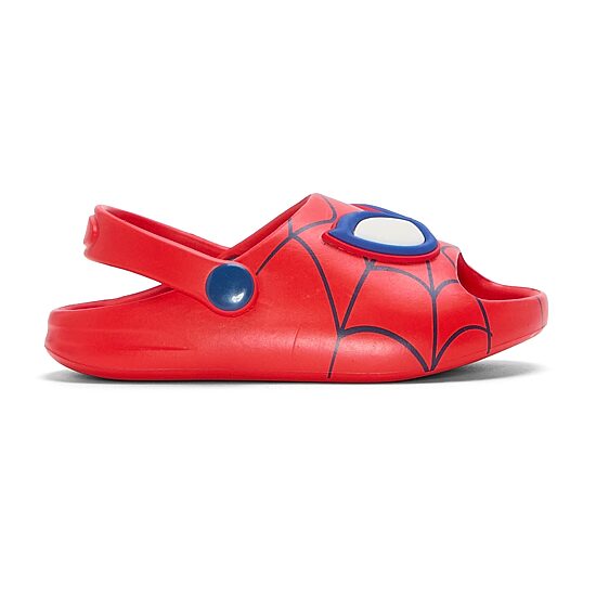 Disney Collection Boys Marvel Spiderman Slide Sandals