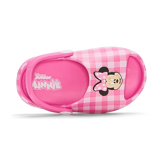 Disney Collection Girls Minnie Mouse Slide Sandals