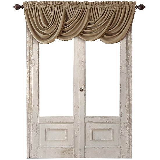Threadmade All Seasons Rod Pocket Arch Valance