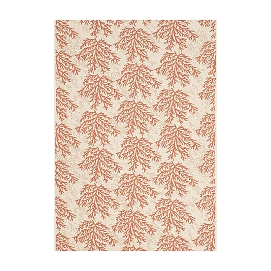 Safavieh Courtyard Collection Omar Floral Indoor/Outdoor Area Rug