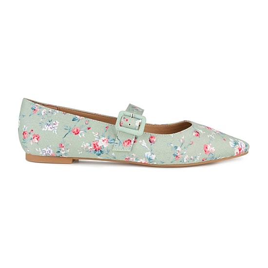 Journee Collection Karissa Womens Round Closed Toe Ballet Flats