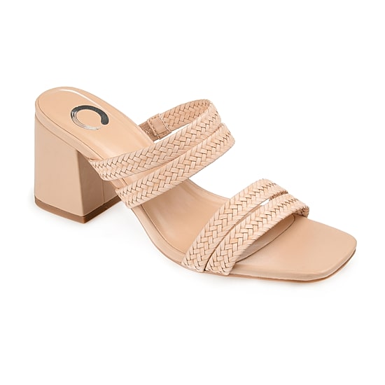 Journee Collection Womens Natia Heeled Sandals