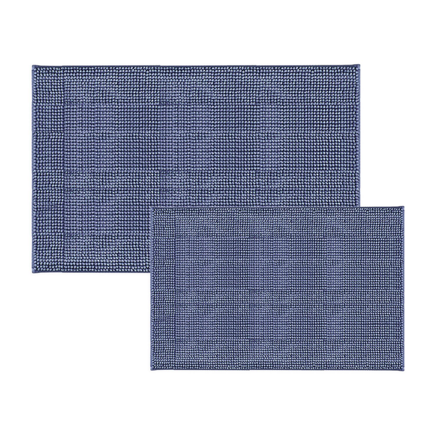Home Expressions Melange Noodle 2-pc. Memory Foam Bath Rug Set