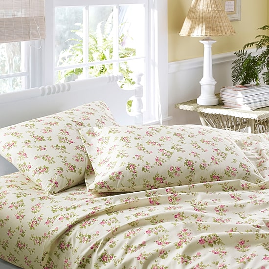 Laura Ashley Cotton Flannel Sheet Set