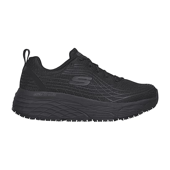 Skechers Max Cushioning Elite Slip Resistant Womens Round Closed Toe Work Shoes