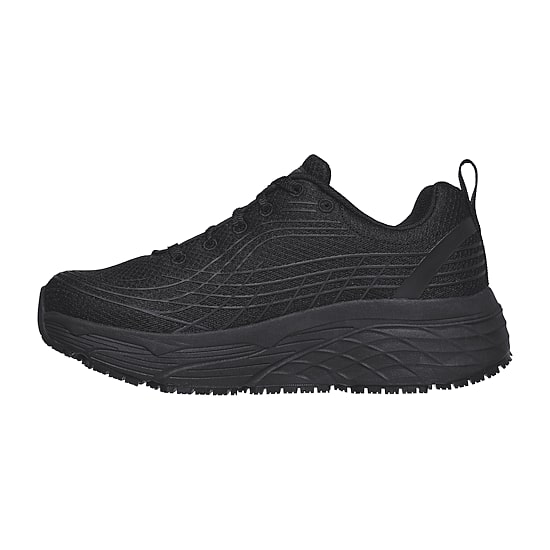 Skechers Max Cushioning Elite Slip Resistant Womens Round Closed Toe Work Shoes