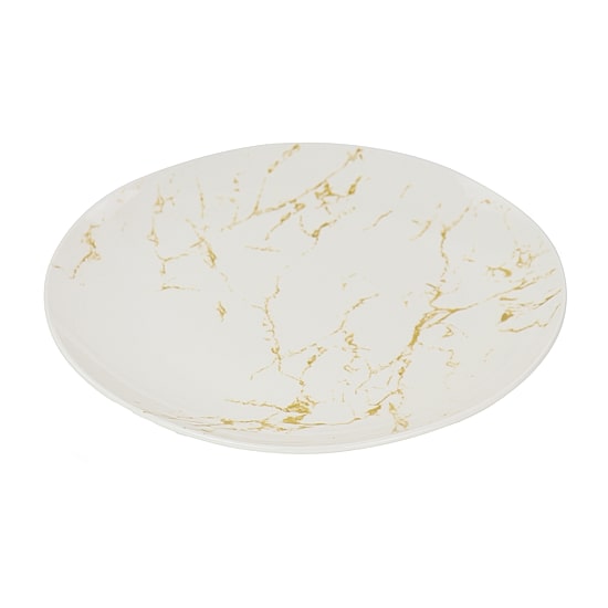 Elama Fine Marble 16-pc. Stoneware Dinnerware Set