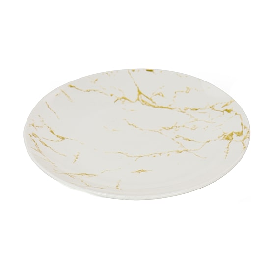 Elama Fine Marble 16-pc. Stoneware Dinnerware Set