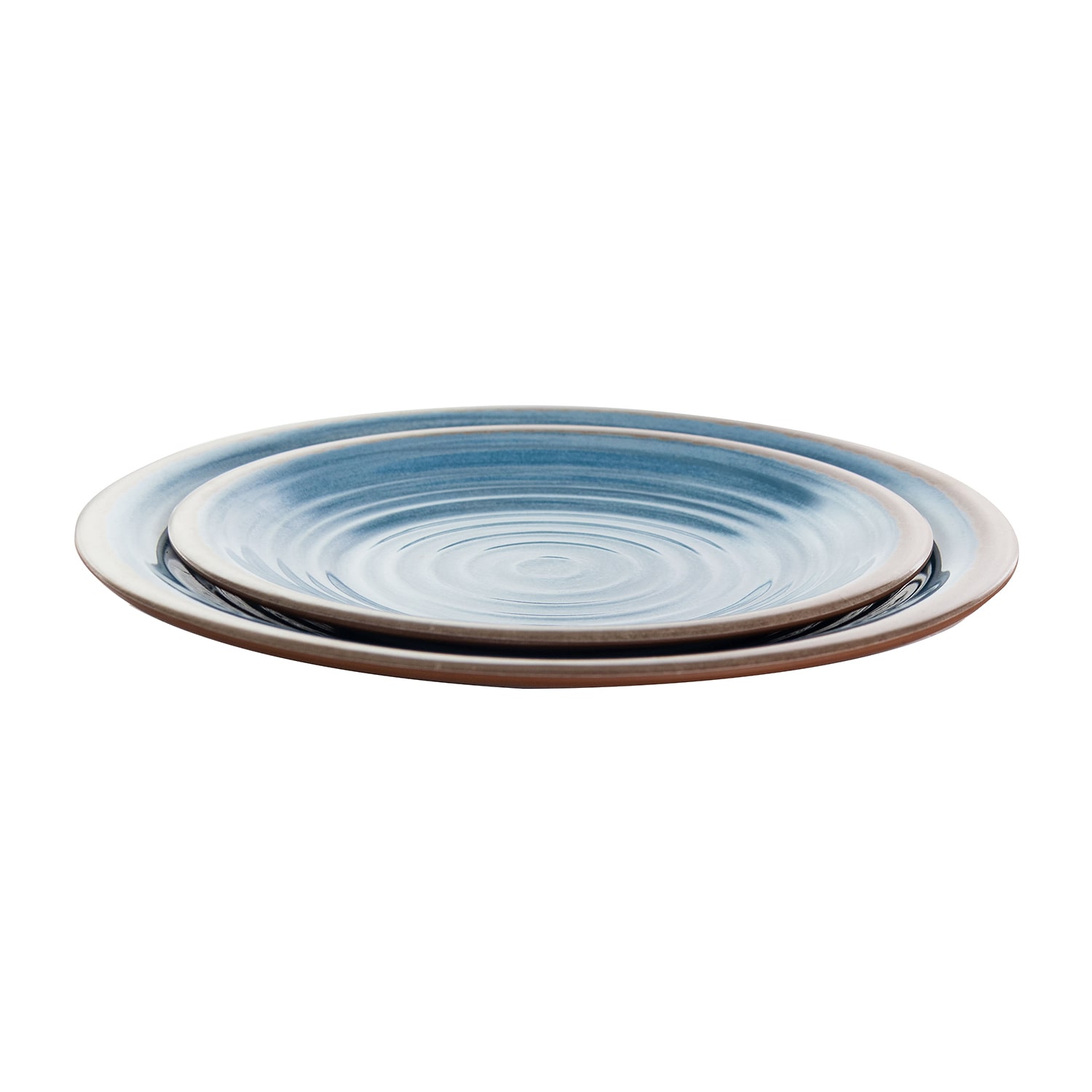 Elama Rippled Tides 12-pc. Melamine Dinnerware Set