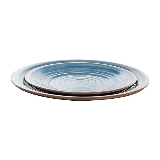 Elama Rippled Tides 12-pc. Melamine Dinnerware Set