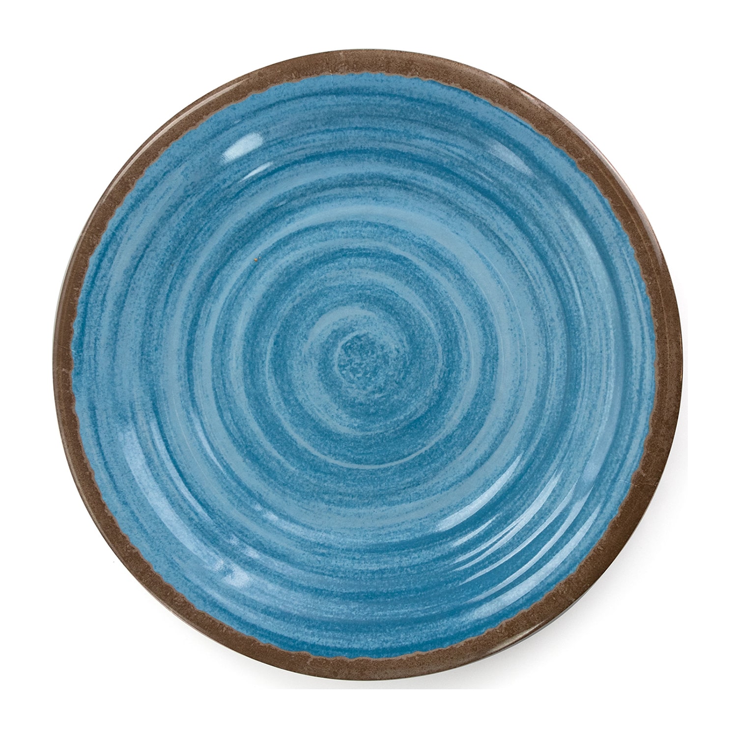 Elama Rippled Tides 12-pc. Melamine Dinnerware Set