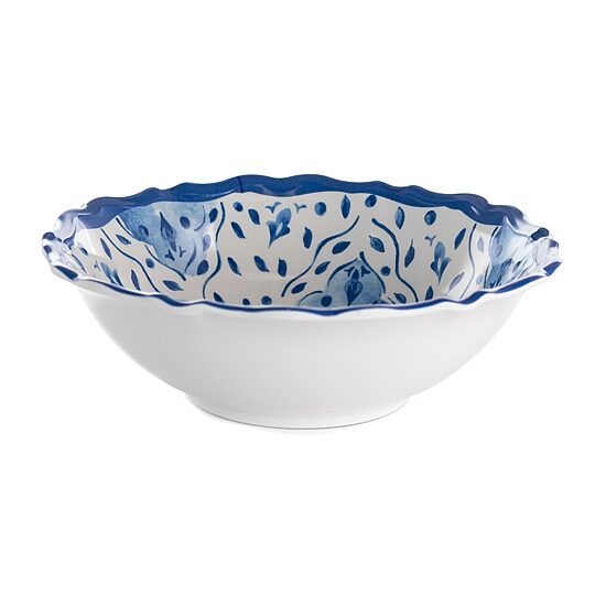Elama Blue Garden 12-pc. Melamine Dinnerware Set