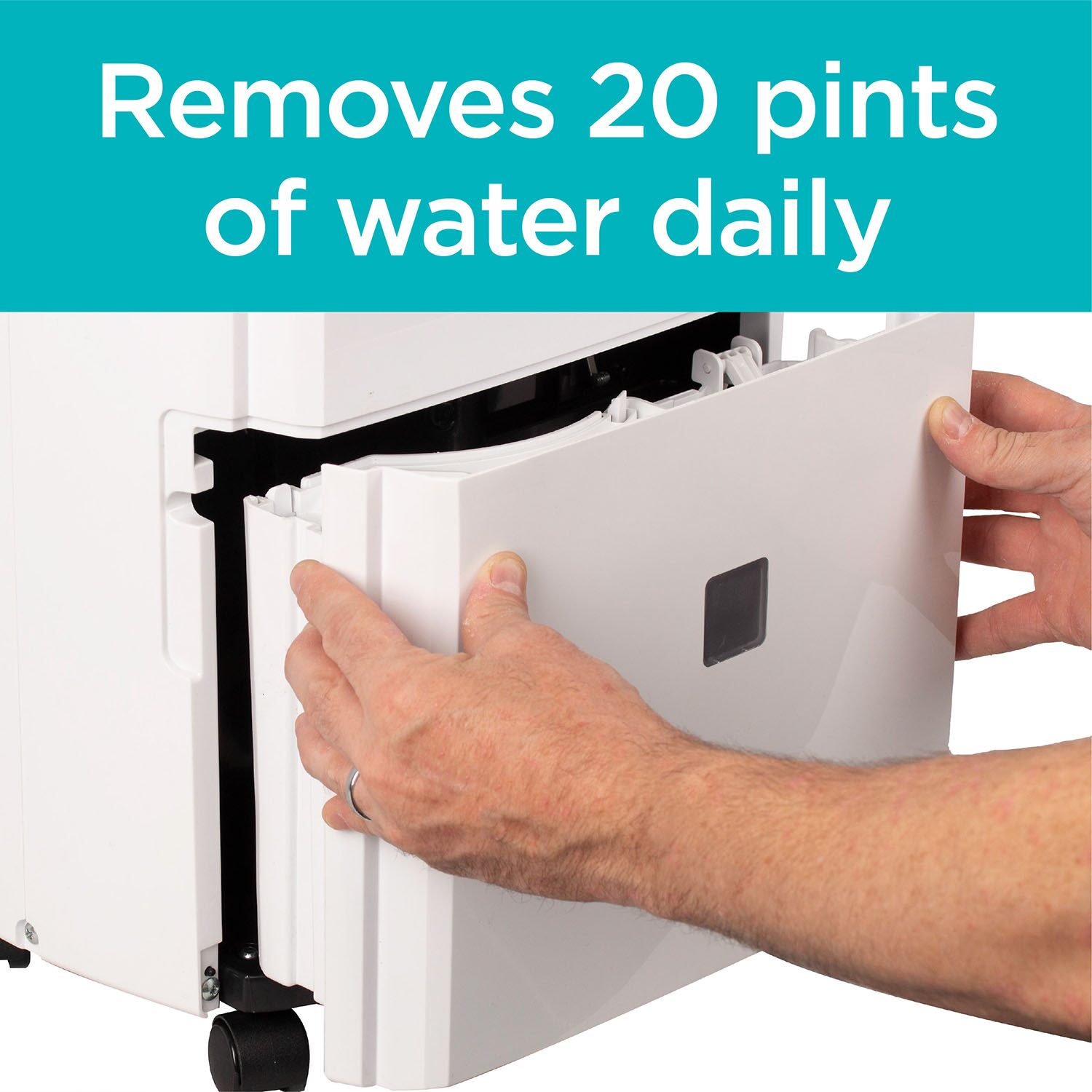 Black+Decker 20-Pint Portable Dehumidifier, BDT20WTB