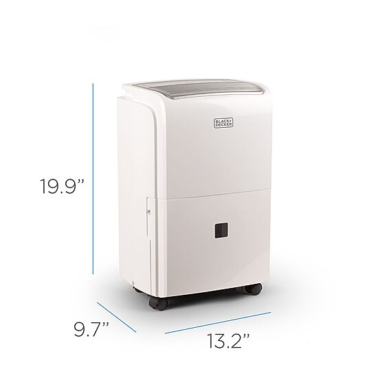 Black+Decker 20-Pint Portable Dehumidifier, BDT20WTB