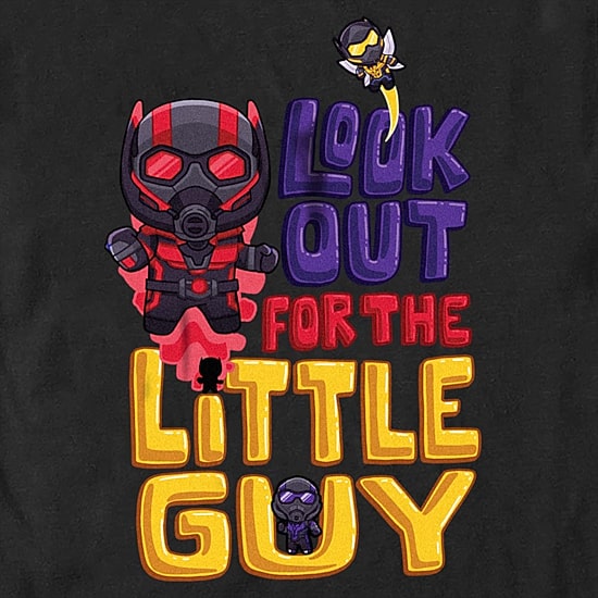 Mens Crew Neck Short Sleeve Regular Fit Ant Man Graphic T-Shirt