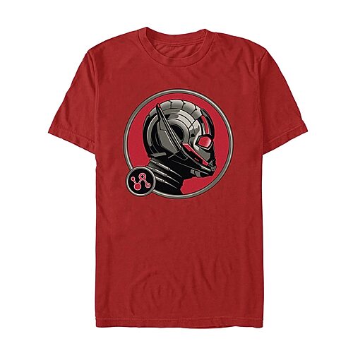 Mens Crew Neck Short Sleeve Regular Fit Ant Man Graphic T-Shirt, Xx-large, Red