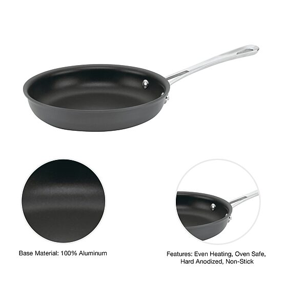Cuisinart Contour 8 Inch Non-Stick Hard Anodized Skillet