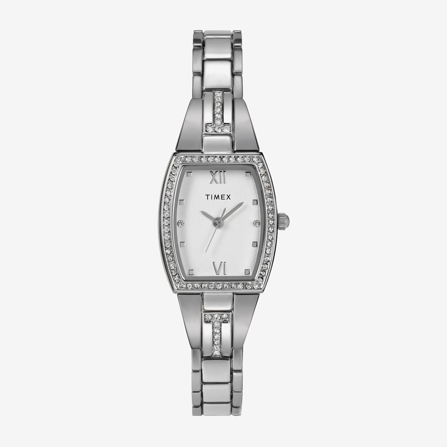 Timex Womens Silver Tone Bracelet Watch Tw2w95600jt