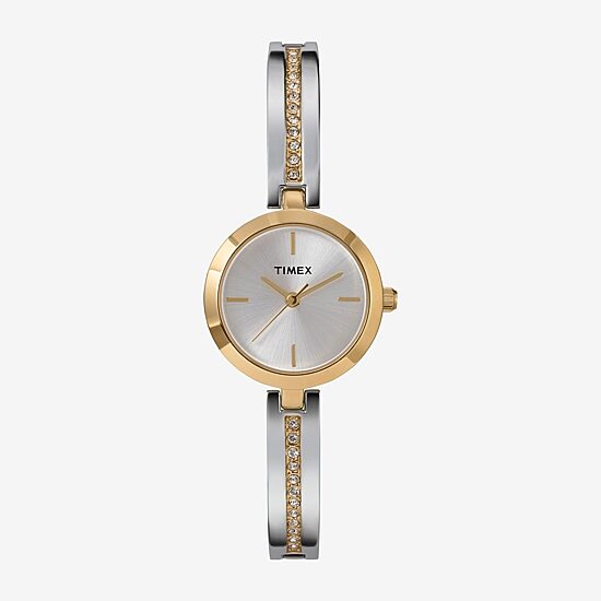 Timex Womens Two Tone Bracelet Watch Tw2w96200jt