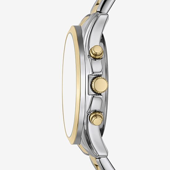 Relic By Fossil Mens Two Tone Bracelet Watch Zr77339