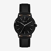 Relic By Fossil Mens Black Strap Watch Zr12227 - JCPenney
