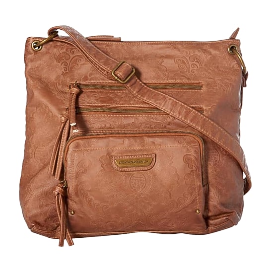 Stone Mountain Embossed Smokey Super Crossbody Bag