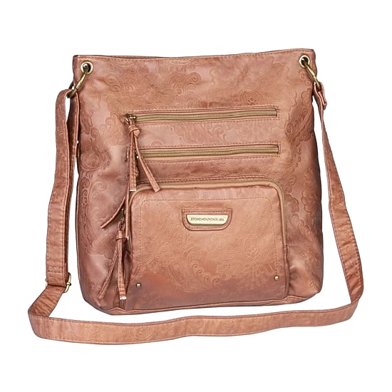 Stone Mountain Embossed Smokey Super Crossbody Bag
