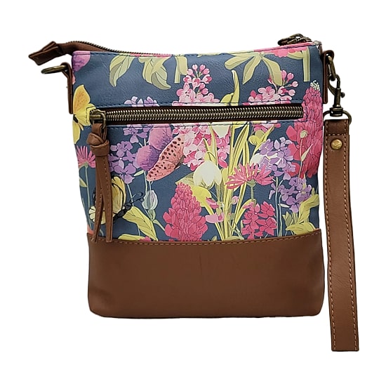 Stone Mountain North South 3-Bagger Washed Crossbody Bag