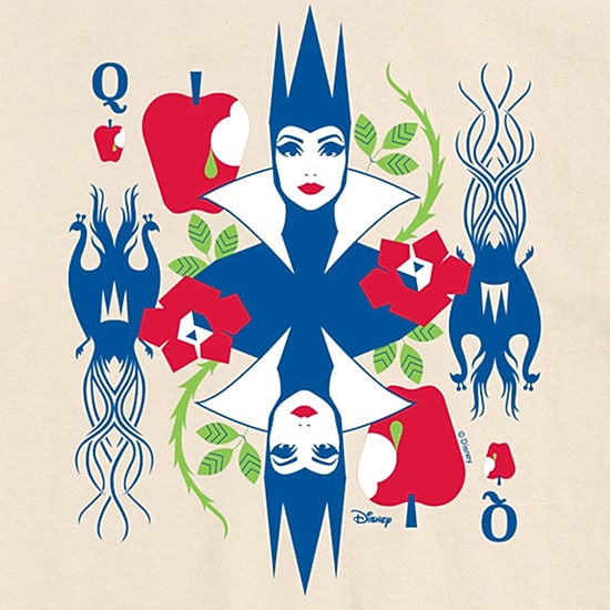 Mens Short Sleeve Snow White Graphic T-Shirt