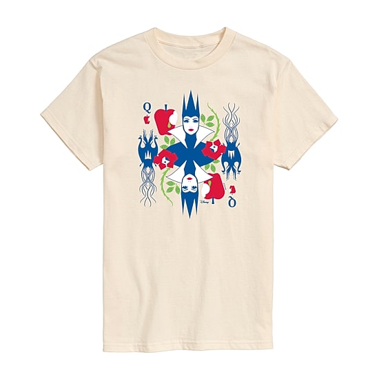 Mens Short Sleeve Snow White Graphic T-Shirt