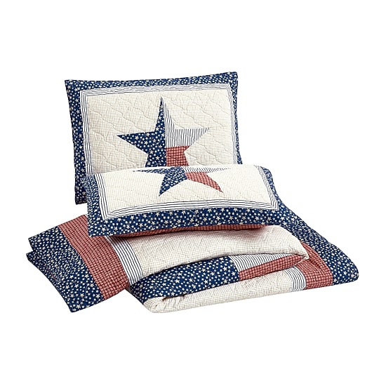 Modern Heirloom Texas Lone Star 3-pc. Reversible Quilt Set