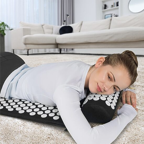Sharper Image® Acupressure Mat & Pillow Set