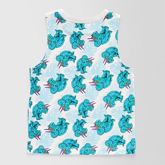 Okie Dokie Toddler & Little Boys Crew Neck Sleeveless Tank Top