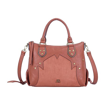 JS Jessica Simpson Elina Satchel, Color: Brown - JCPenney