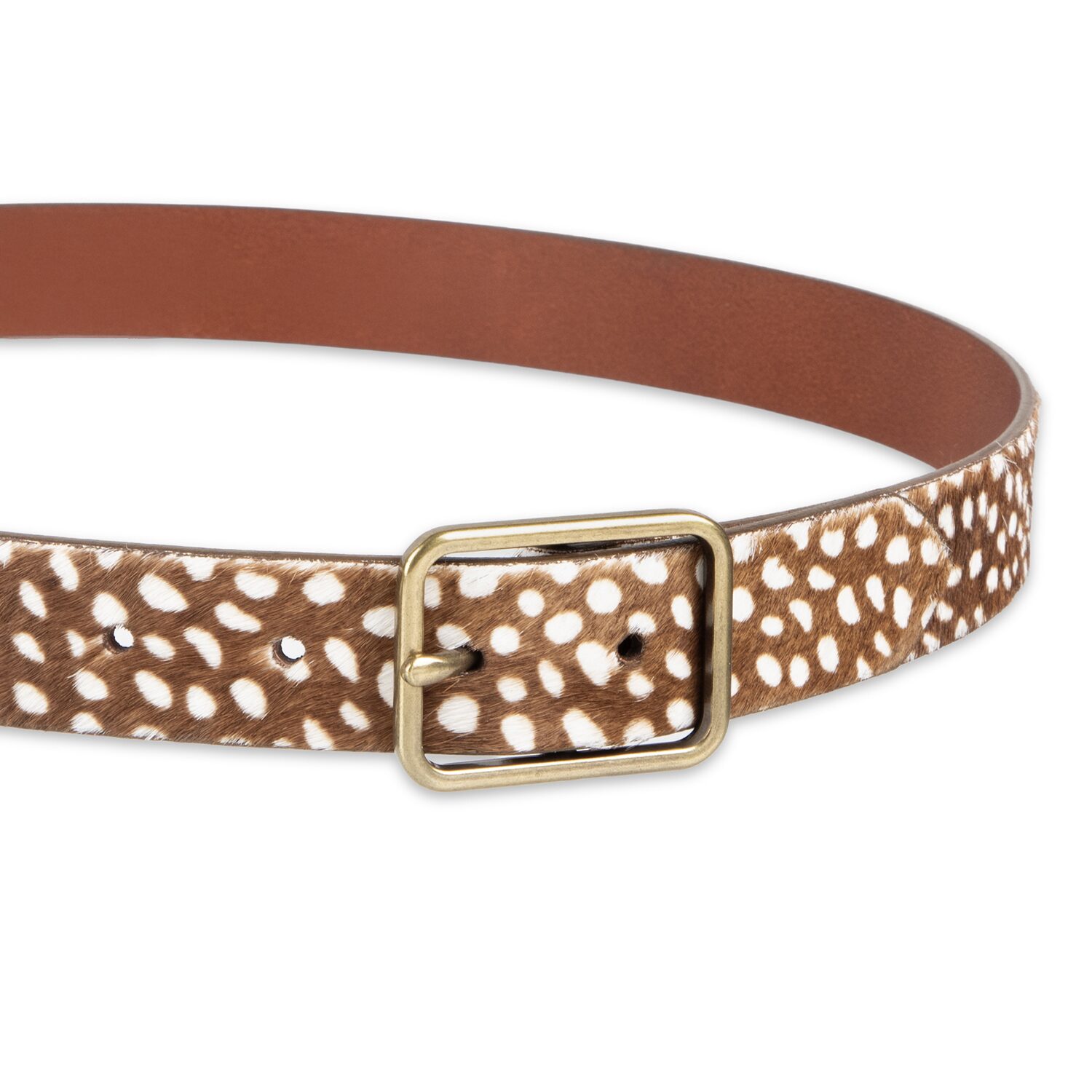 Levi's® Rectangle Centerbar Buckle Casual Belt, Genuine Leather Womens Belt