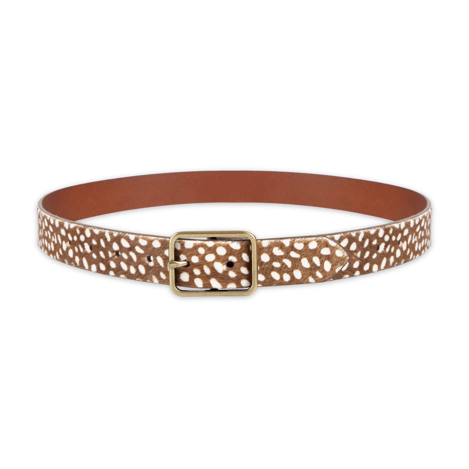 Levi's® Rectangle Centerbar Buckle Casual Belt, Genuine Leather Womens Belt