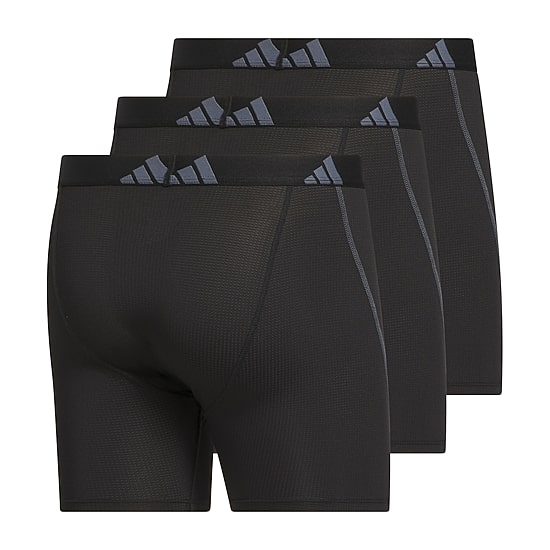 adidas Mens 3 Pack Boxer Briefs 5161771