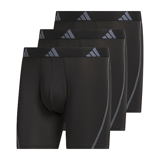 adidas Mens 3 Pack Boxer Briefs 5161771
