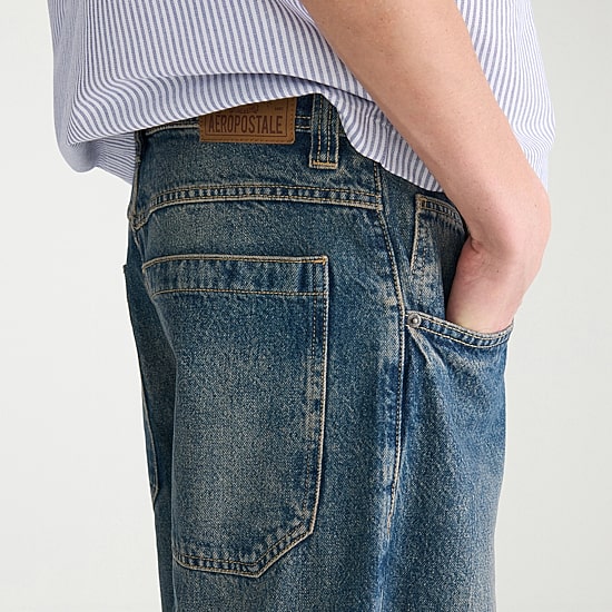 AEROPOSTALE Mens Super Baggy Fit Jean