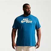 Nike Just Do It Mens Crew Neck Short Sleeve Classic Fit Big and Tall Graphic T-Shirt