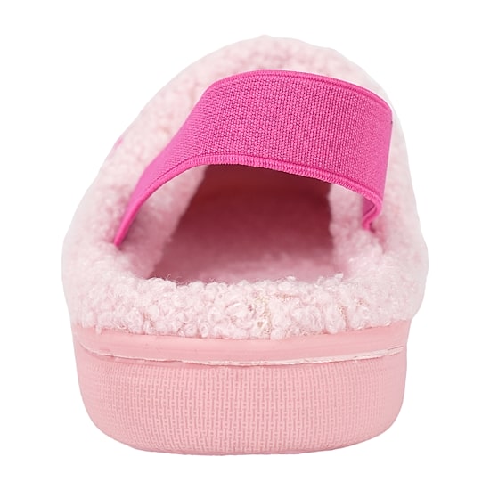 Faux Fur Toddler Girls Barbie Slip-On Slippers