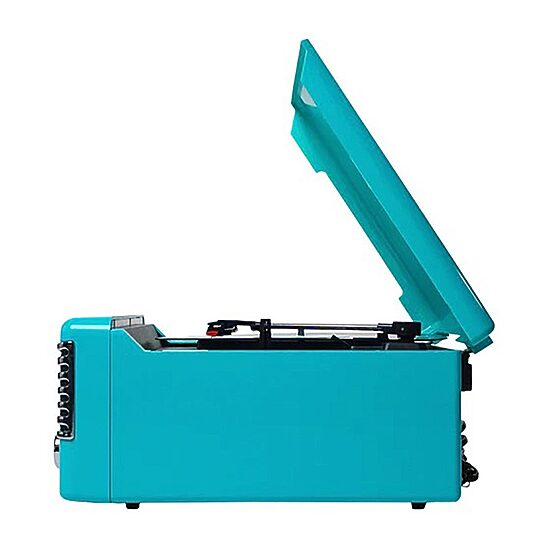 Victor Diner 7-In-1 Music Center Bookshelf Turntables