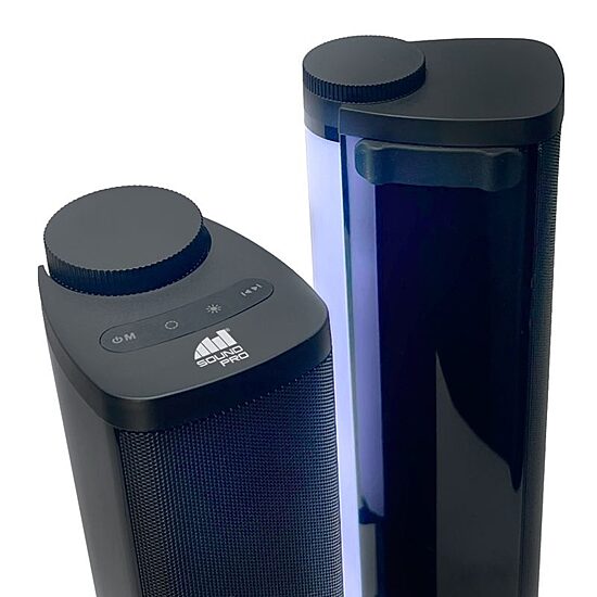 SoundPro® 2-In-1 Led Stereo Speakers