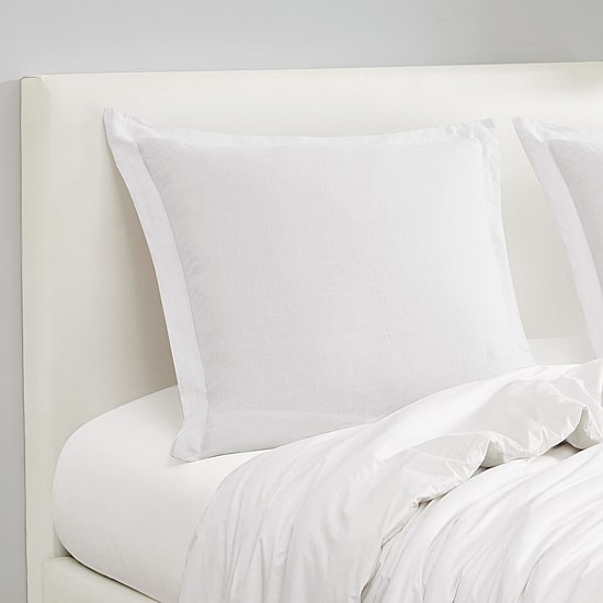 Brooklyn Loom Flax Linen Euro Sham