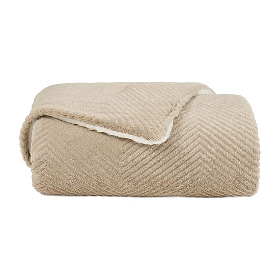 Brooklyn Loom Lush Chevron Throw