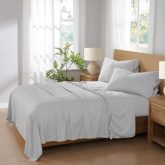 Truly Soft Solid Ruffle Sheet Set