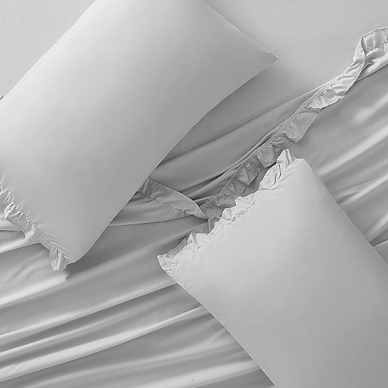 Truly Soft Solid Ruffle Sheet Set