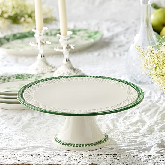 Certified International Le Jardin Cake Plate